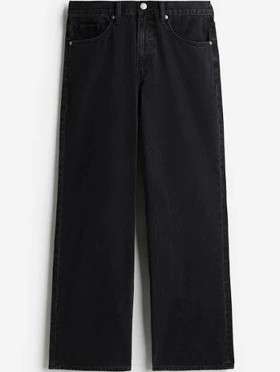 Mid raise jeans